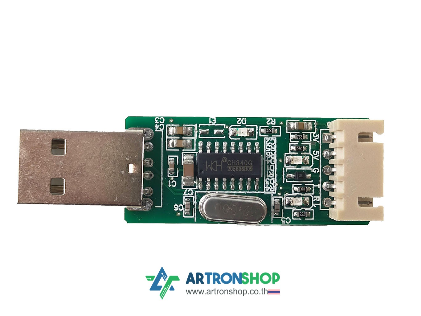 CH340 USB to Serial TTL โมดูลแปลง USB เป็น UART TTL