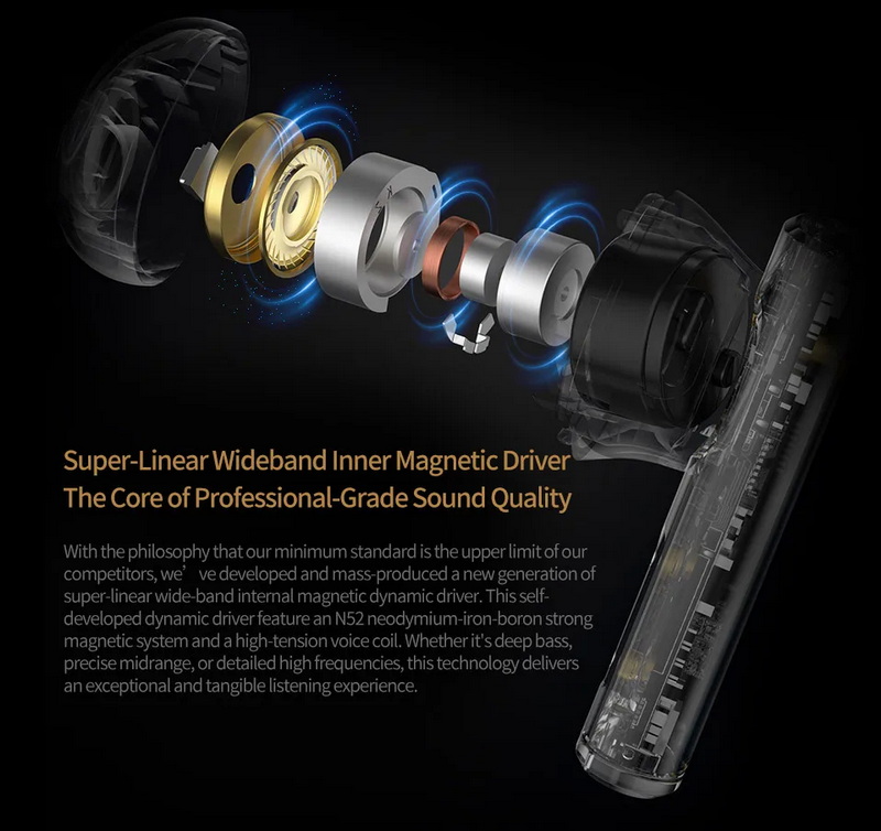 KZ Carol หูฟัง TWS บลูทูธ 5.3 ไดรเวอร์ Dynamic สวมใส่สบาย เสียงดี ประกันศูนย์ไทย