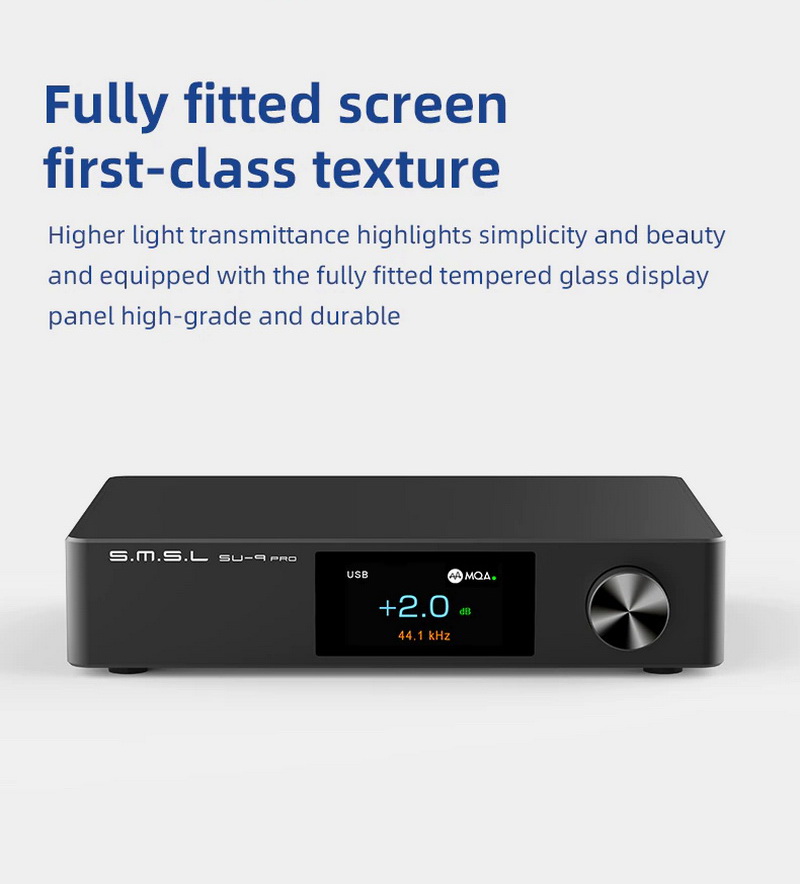 ขาย SMSL SU-9 PRO DAC ตั้งโต๊ะประสิทธิภาพสูง รองรับ MQA, LDAC, Hi-Res ประกันศูนย์ไทย