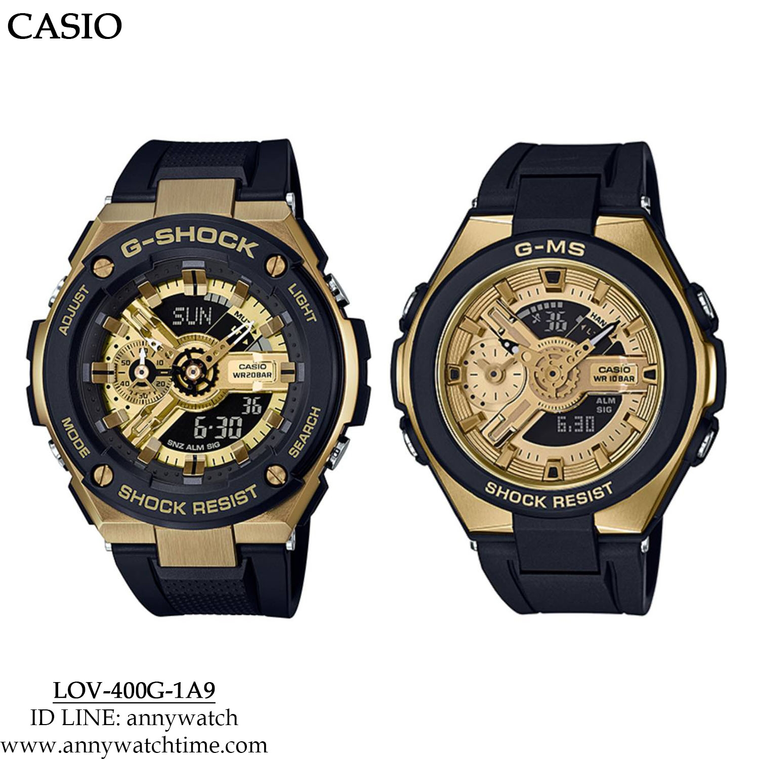 CASIO LOV-400G-1A9