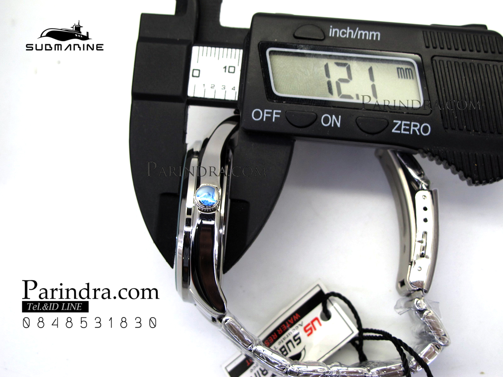 นาฬิกา US submarine รุ่น J100MDD ของแท้ 100% ตัว Accuratc Timcpiece หน้าปัดสีดำ