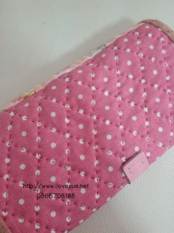 กระเป๋าสามพับใบยาว ผ้านอกทั้งใบ