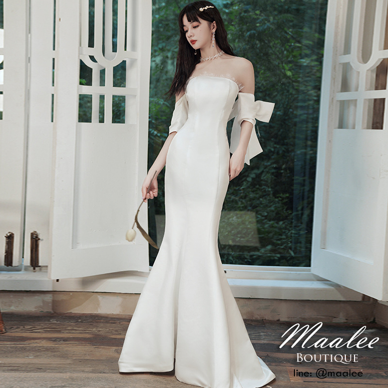 Pro-order ชุดเช่า ชุดแต่งงาน มินิมอล ชุดหมั้น