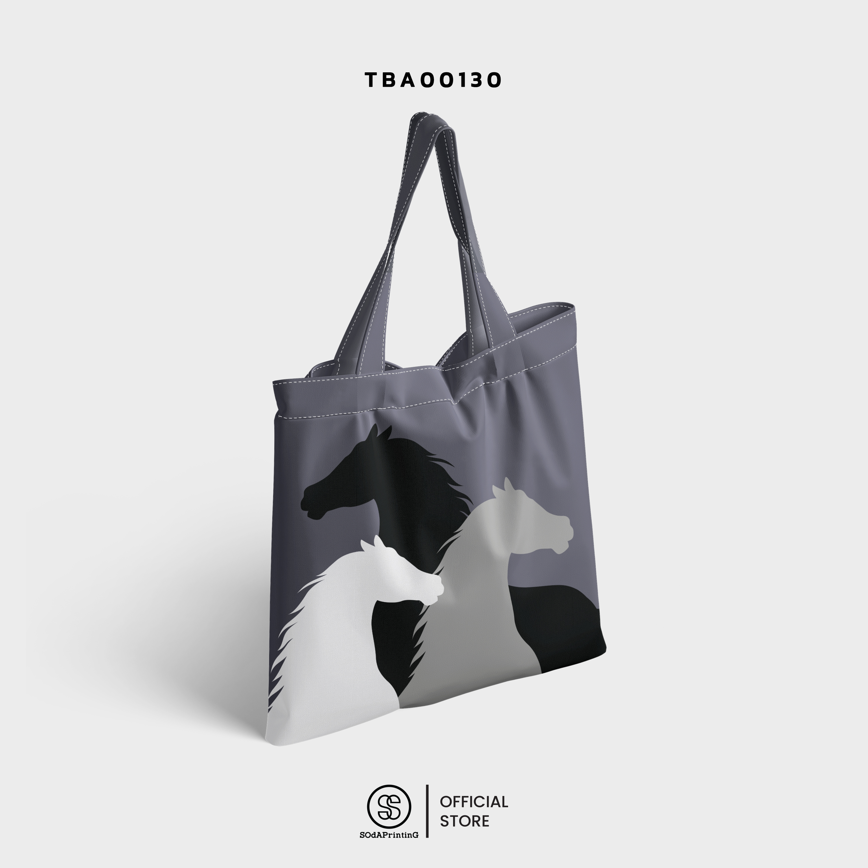 กระเป๋า SOdA Canvas Tote Bag Celestial Horse Collection 🐴 รหัส TBA00129-TBA00131 #SOdAbag