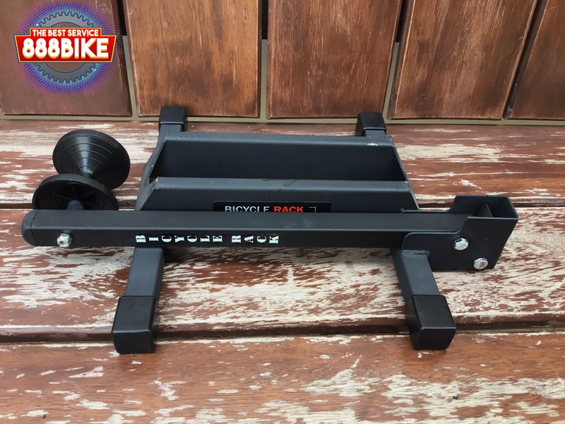 ขาตั้งจักรยาน แบบล็อคล้อจักรยาน E-HS026 สีดำล้วน