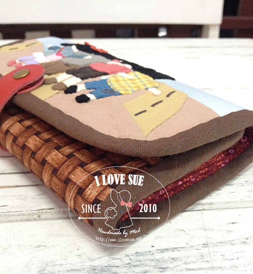 กระเป๋าสามพับแอพพลิเค่ - สั่งทำไม่มีพร้อมส่ง