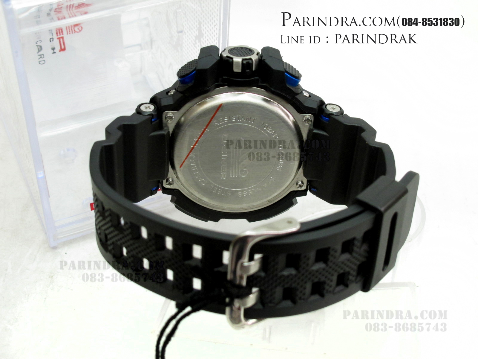 นาฬิกา D-ZINER ขอบเข็มทิศสีฟ้า