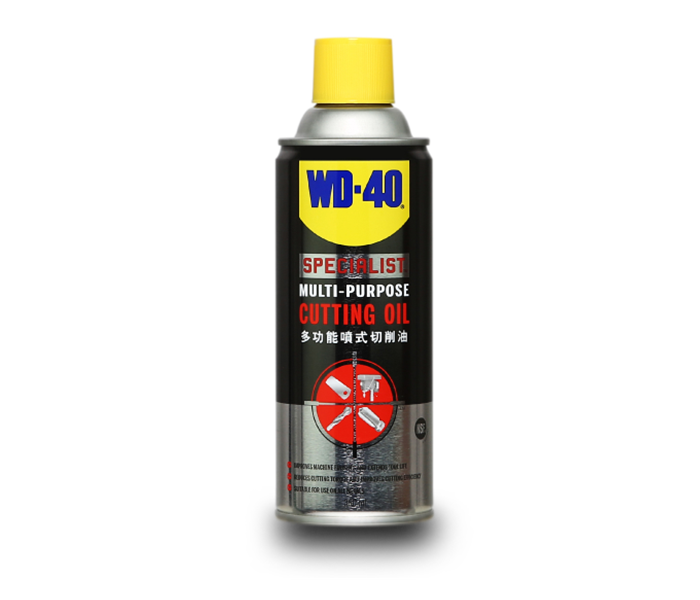 สเปรย์น้ำมันตัดกลึงอเนกประสงค์ WD-40 ขนาด 360ml. สำหรับงานเจาะ, ตัด, กลึง, ยืดอายุมีดตัด Pn.W051-0250 (แท้) ##