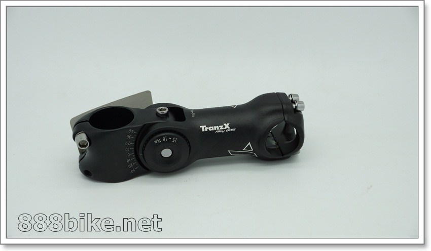 คอแฮนด์ปรับระดับได้ ปรับองศา TRANZ-X STEM ADJUSTABLE TREKKER OVER SIZE ,ST-103 ยาว 90มม