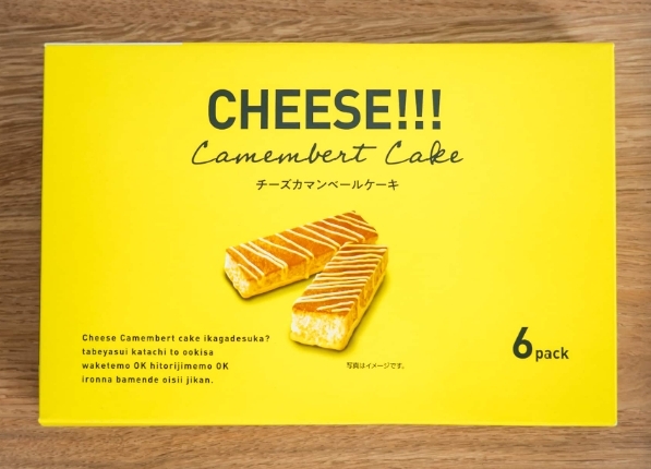 🧀✨ขนมชีสญี่ปุ่นสุดฮิต!!! Camembert Cheese Cake – ชีสเค้กคาม็องแบร์แท่งนุ่มจากญี่ปุ่น 6 ชิ้น