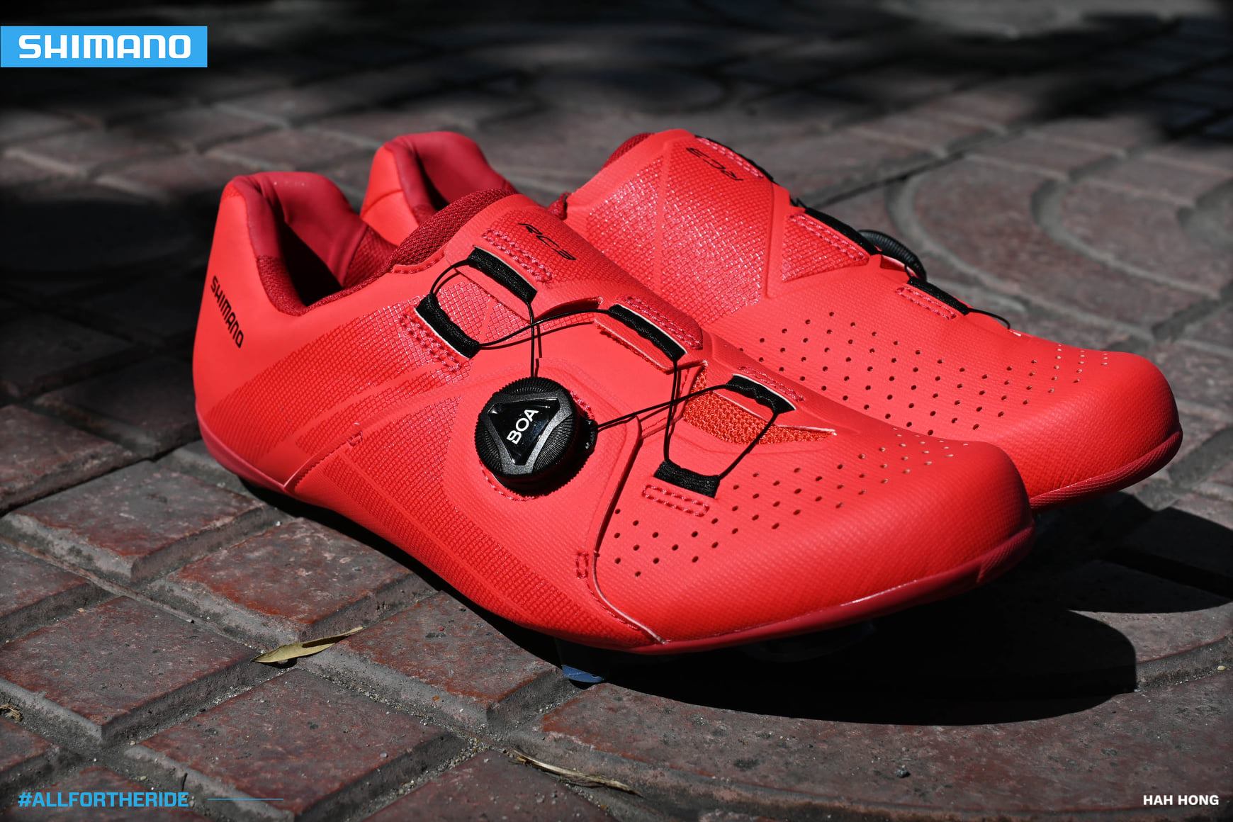 รองเท้าเสือหมอบ SHIMANO SHRC300 ROAD SHOES หน้ากว้าง น้ำหนักเบา 2021