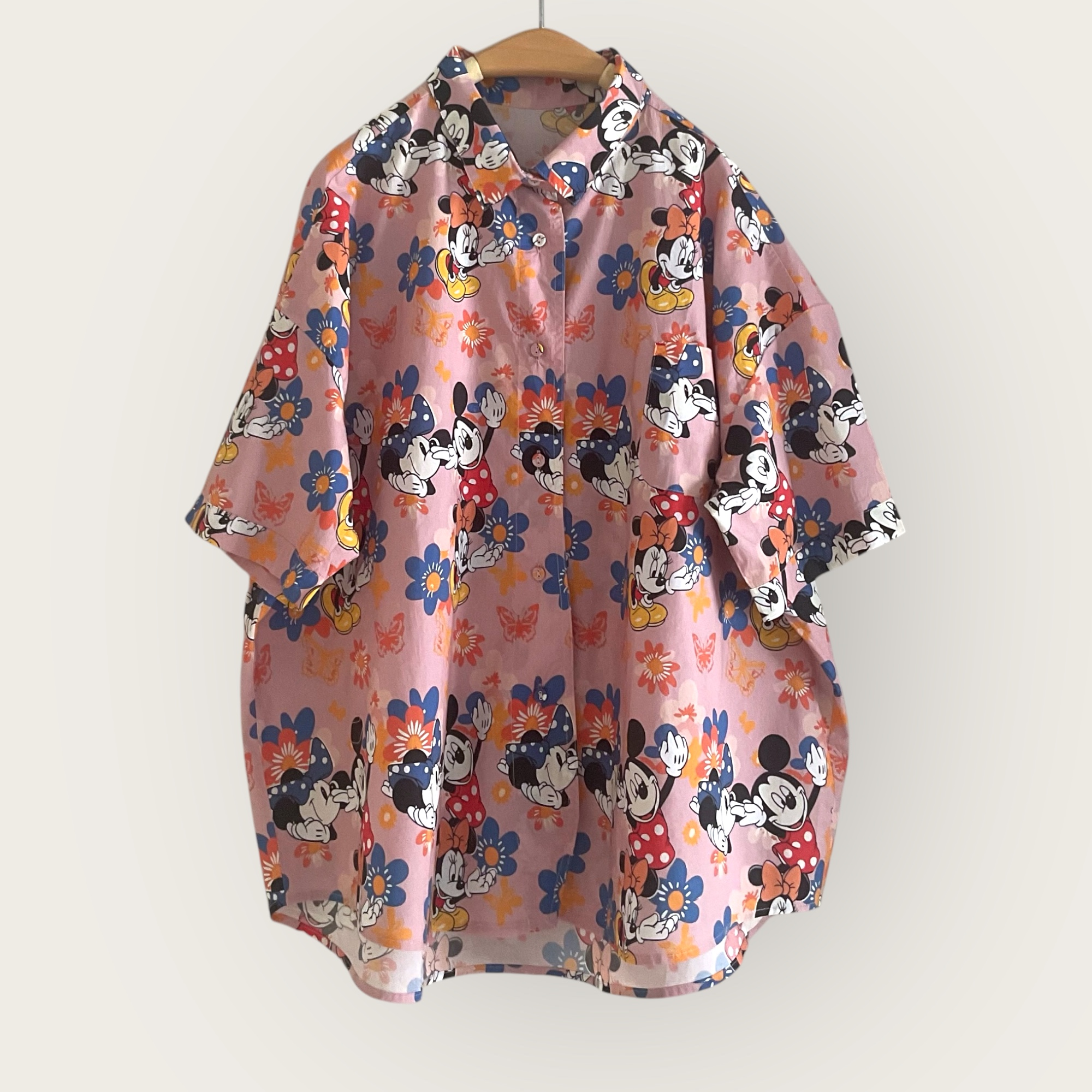 เสื้อผ้าฝ้ายลายพิมพ์