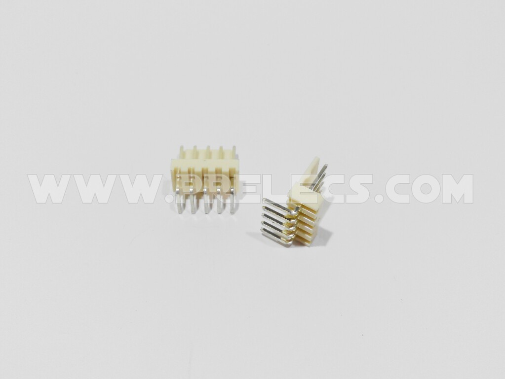 Housing Connector 2.54mm 5P ผู้งอ