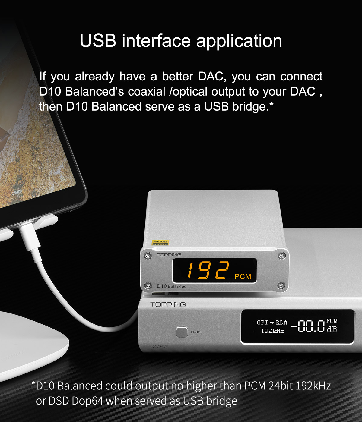 ขาย Topping D10B Balanced USB DAC ประกันศูนย์ไทย