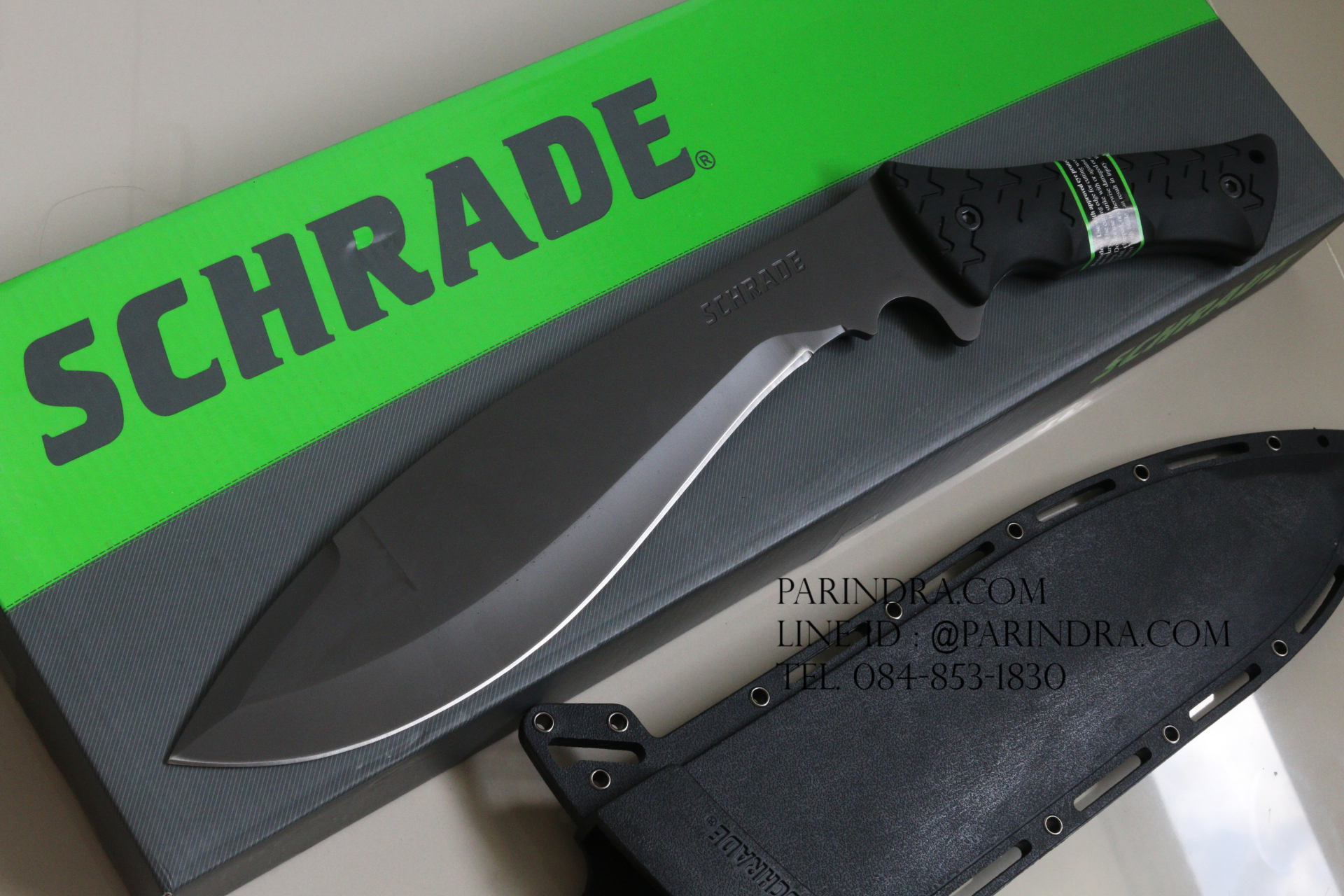 มีดใบตายเดินป่า SCHRADE Knife SCHF48 แกร่ง และ ทรหด (OEM)