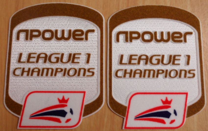 อาร์มสัญลักษณ์ฟุตบอล การแข่งขันฟุตบอลอิงลิช ฟุตบอล ลีก (อีเอฟแอล) - LEAGUE ONE CHAMPIONS 2010/11 PLAYER SIZE ใหม่ / ENGLISH FOOTBALL LEAGUE (EFL) National Football League PLAYER SIZE Football Patch/Badge - LEAGUE ONE CHAMPIONS 2010/11 NEW