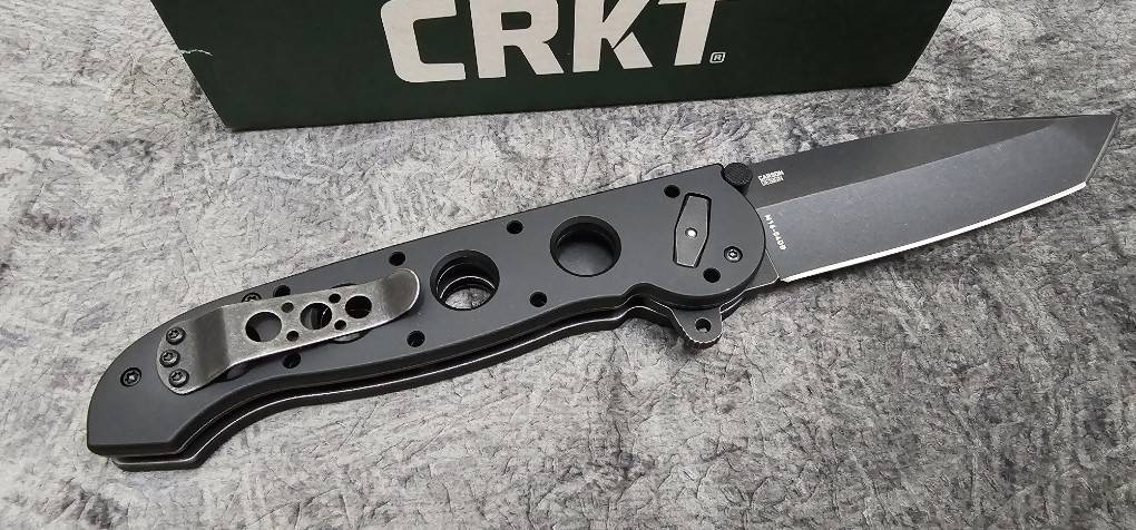 CRKT Carson M16-04DB Tanto Dead Bolt Lock Flipper Knife