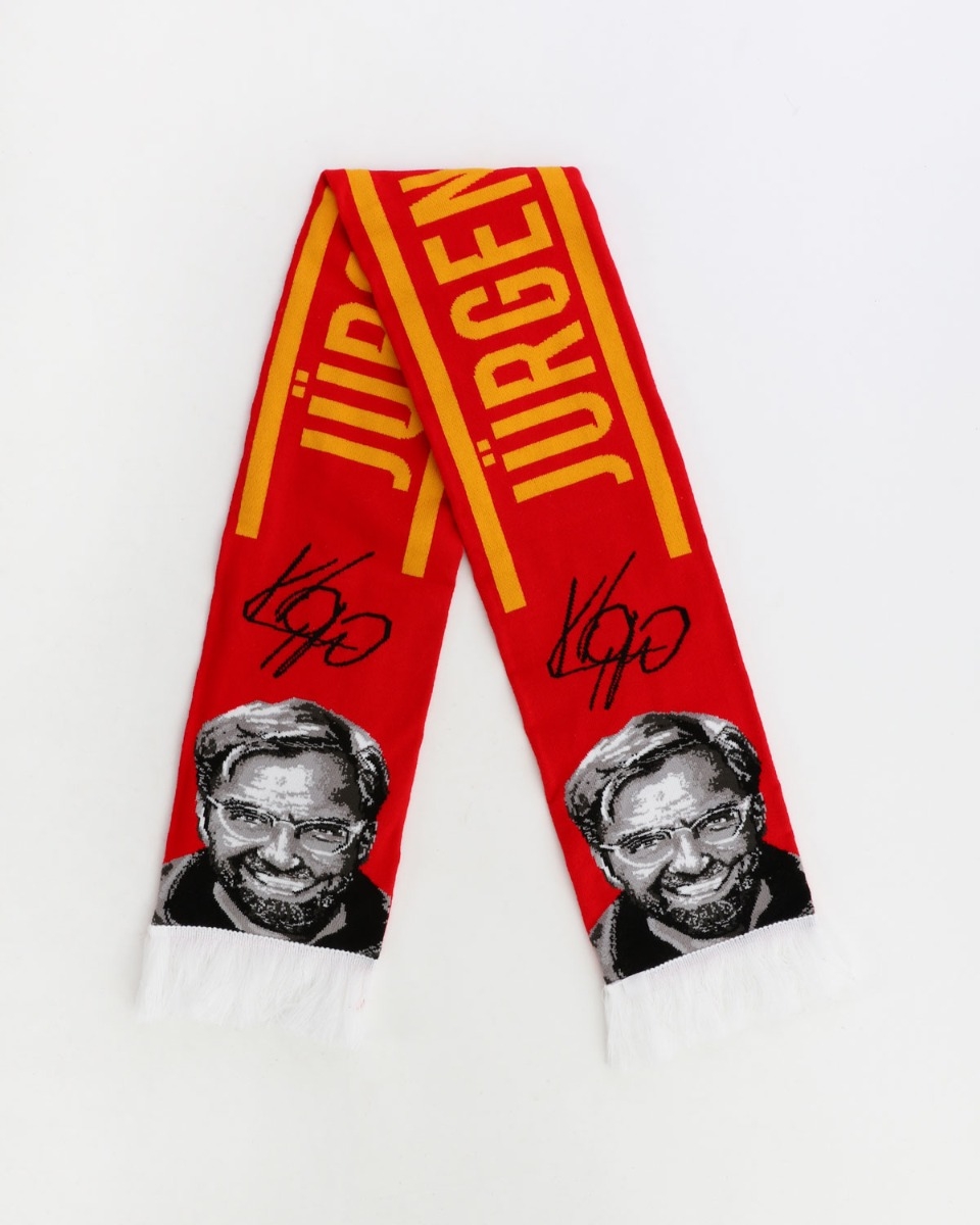 ผ้าพันคอ ฟุตบอล สโมสรลิเวอร์พูล - Jürgen Klopp ใหม่ / LIVERPOOL Football Club Scarf - Jürgen Klopp NEW