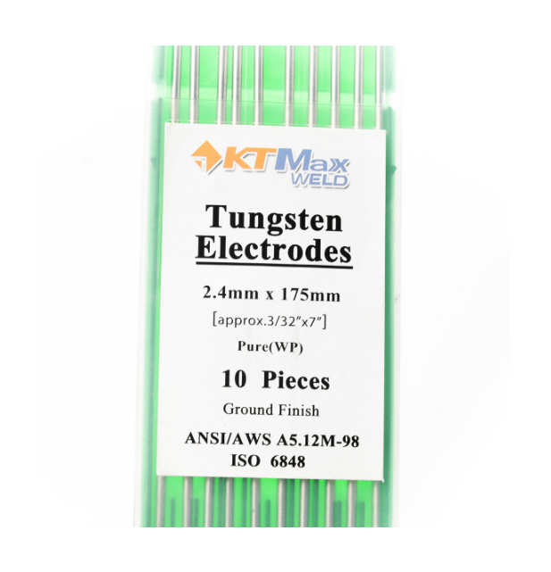 ลวดทังสเตนสีเขียว 2.4MM เครื่องเชื่อม เคที แม็กซ์ เวลด์ รุ่น WP (10PCS/1PAC) Pn.KT-M022-WP24 ##