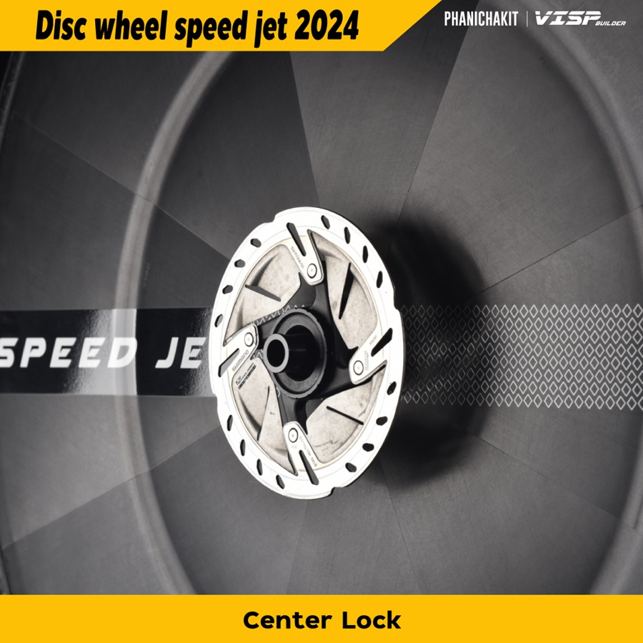 VISP BUILDER SPEED JET ล้อคาร์บอนเสือหมอบ Disc Brake องรับ Groupset Shimano และ Sram 12 speed NEW2024