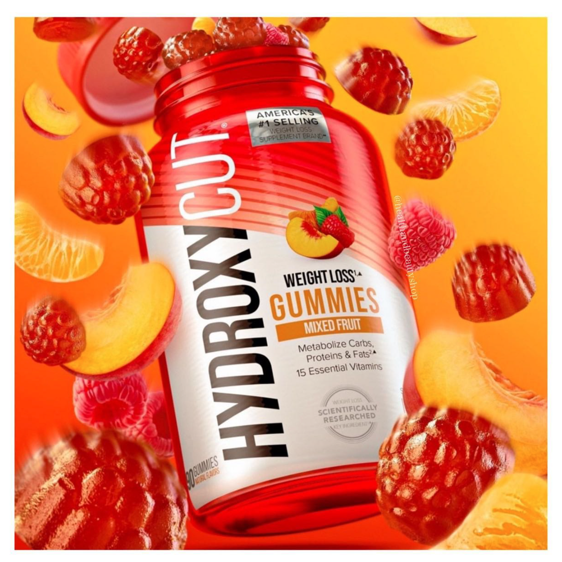 Hydroxycut, Gummies Mixed Fruit 90 Gummies
