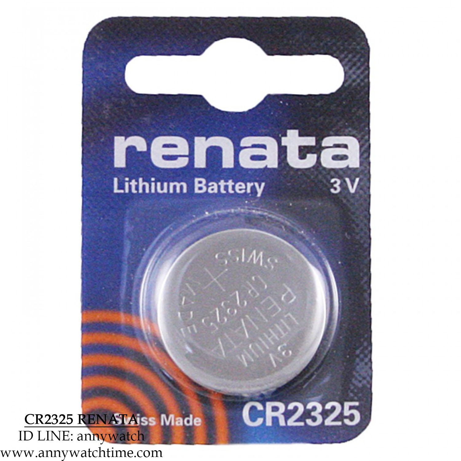 ถ่าน CR2325 RENATA