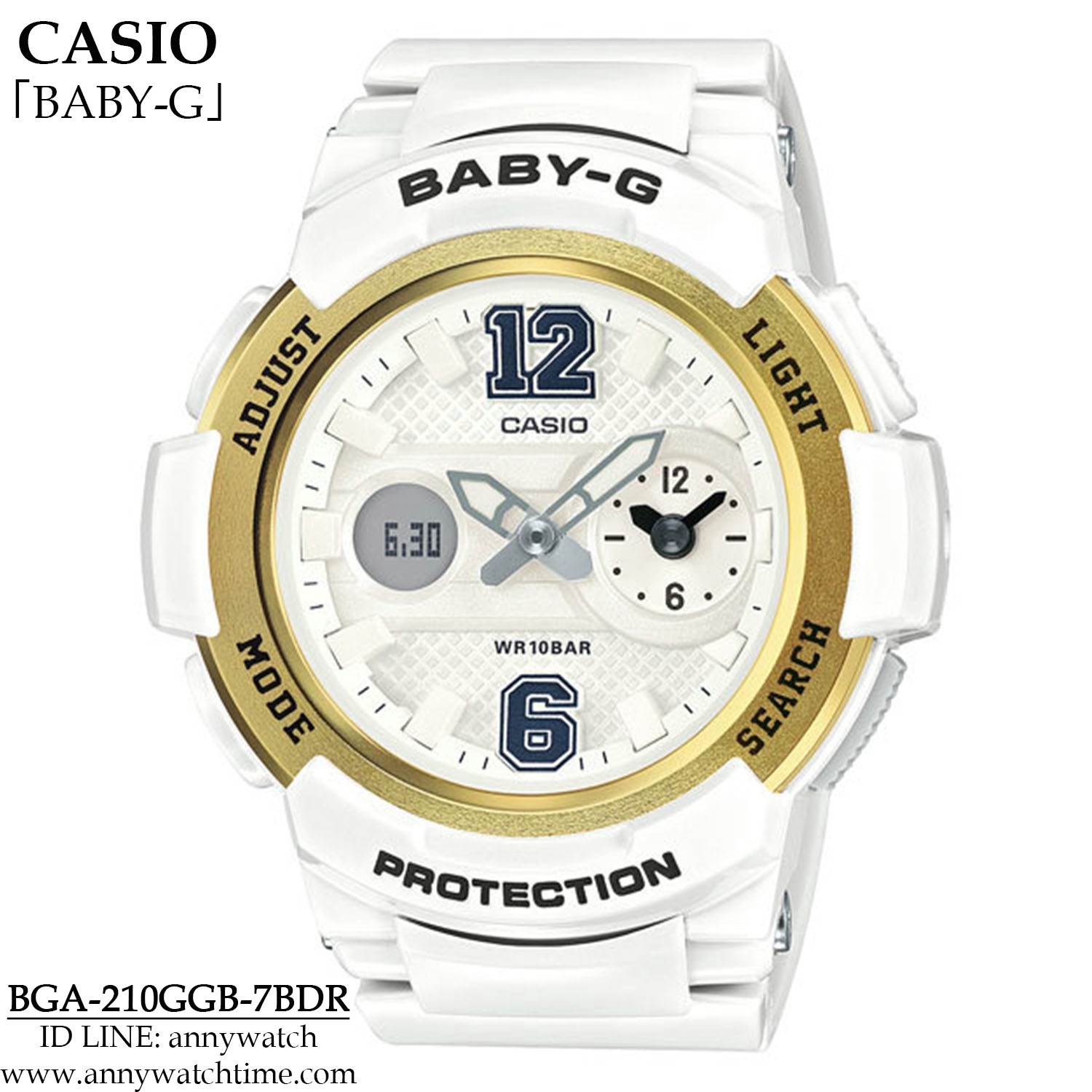 BABY-G BGA-210GGB-7BDR