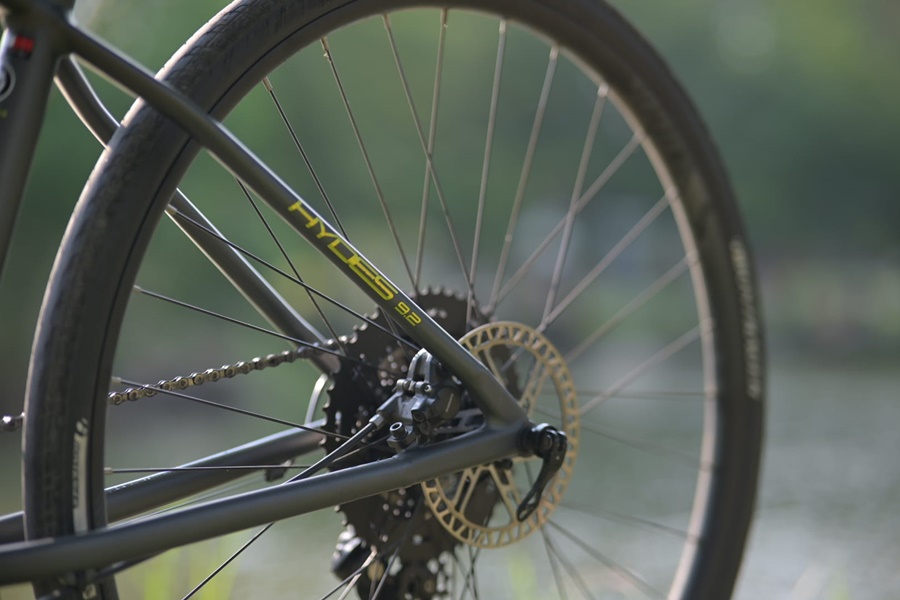 จักรยานเสือภูเขา CAMP รุ่น HYDES 9.2 DEORE 12sp. ดุมแบร์ริ่ง เฟรมอลูมินั่ม ซ่อนสาย ลบรอยเชื่อม 2022