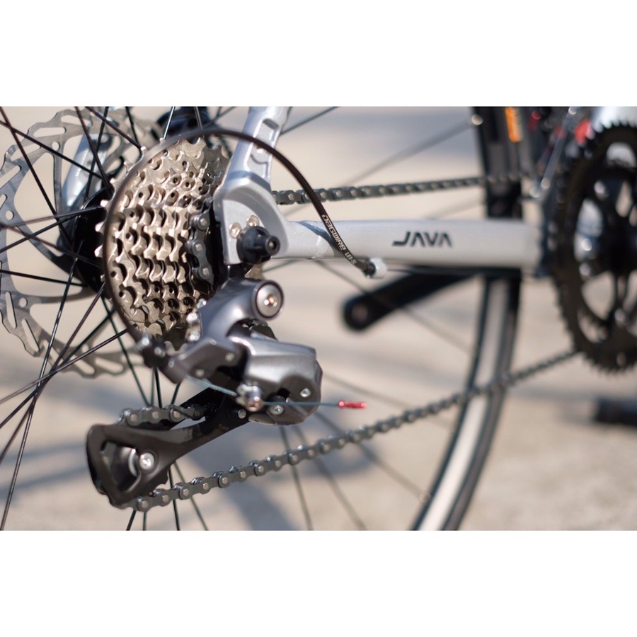 จักรยานเสือหมอบ JAVA VELOCE DISC เกียร์ SHIMANO Clarls 2*8 สปีด ล้อ 700c เฟรมอลู ตะเกียบอลู ปี 2023