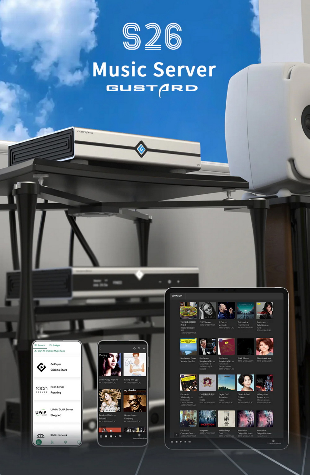 Gustard S26 สตรีมเมอร์ที่ออกแบบมาเพื่อมอบประสิทธิภาพเสียงที่ยอดเยี่ยม ประกันศูนย์ไทย