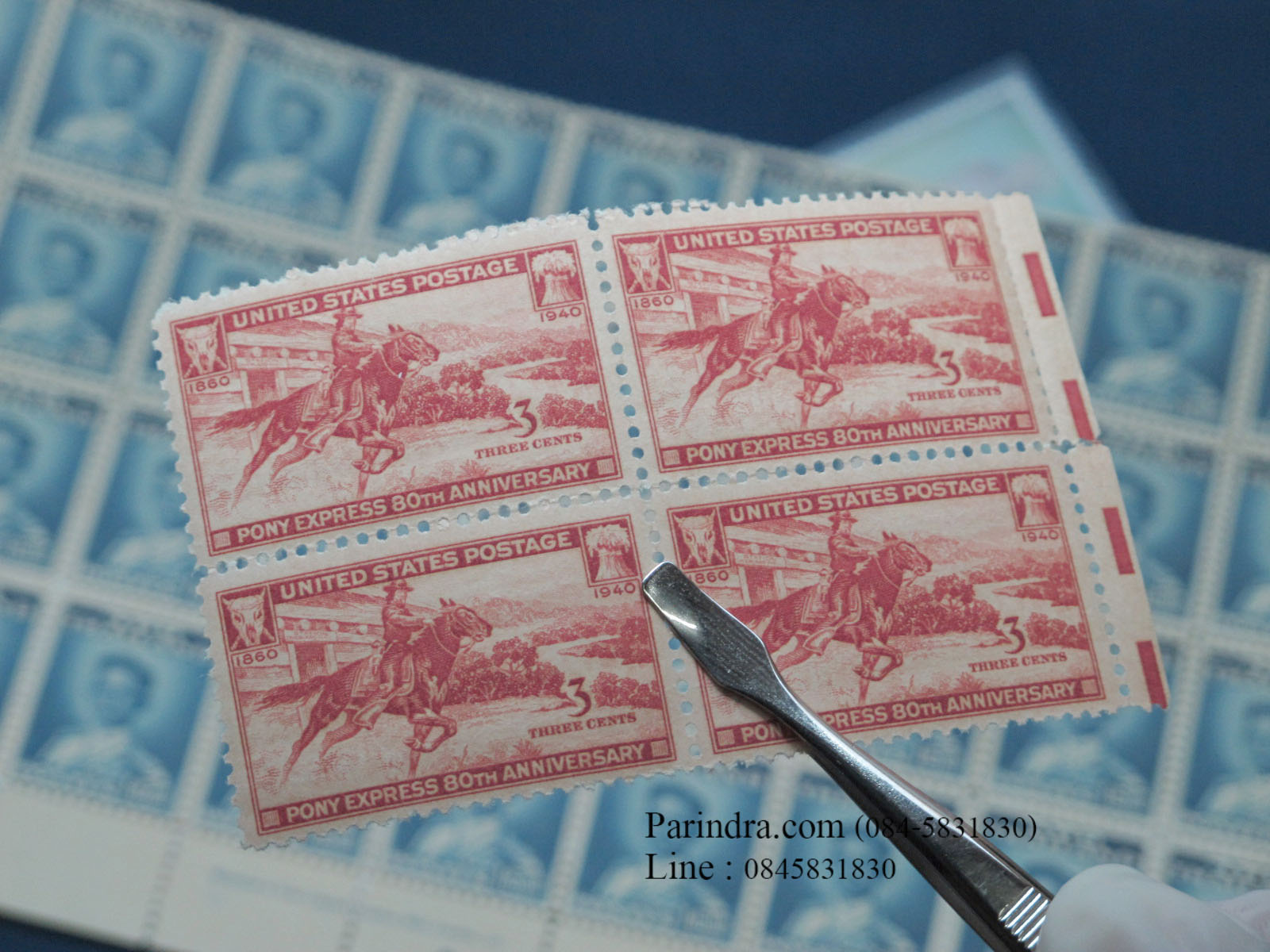 ปากคีบแสตมป์ PRINZ จาก เยอรมัน Germany ใช้หยิบหรือจับแสตมป์ (อย่างดี)