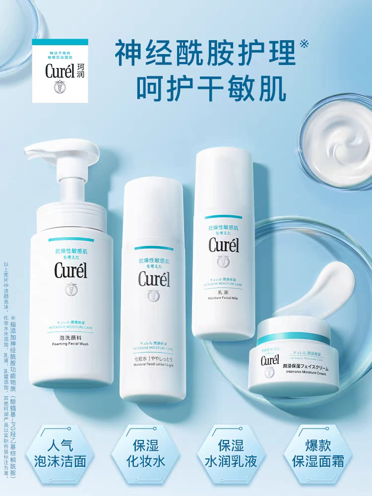 เซตบำรุงผิว Curel เฉิงอี้
