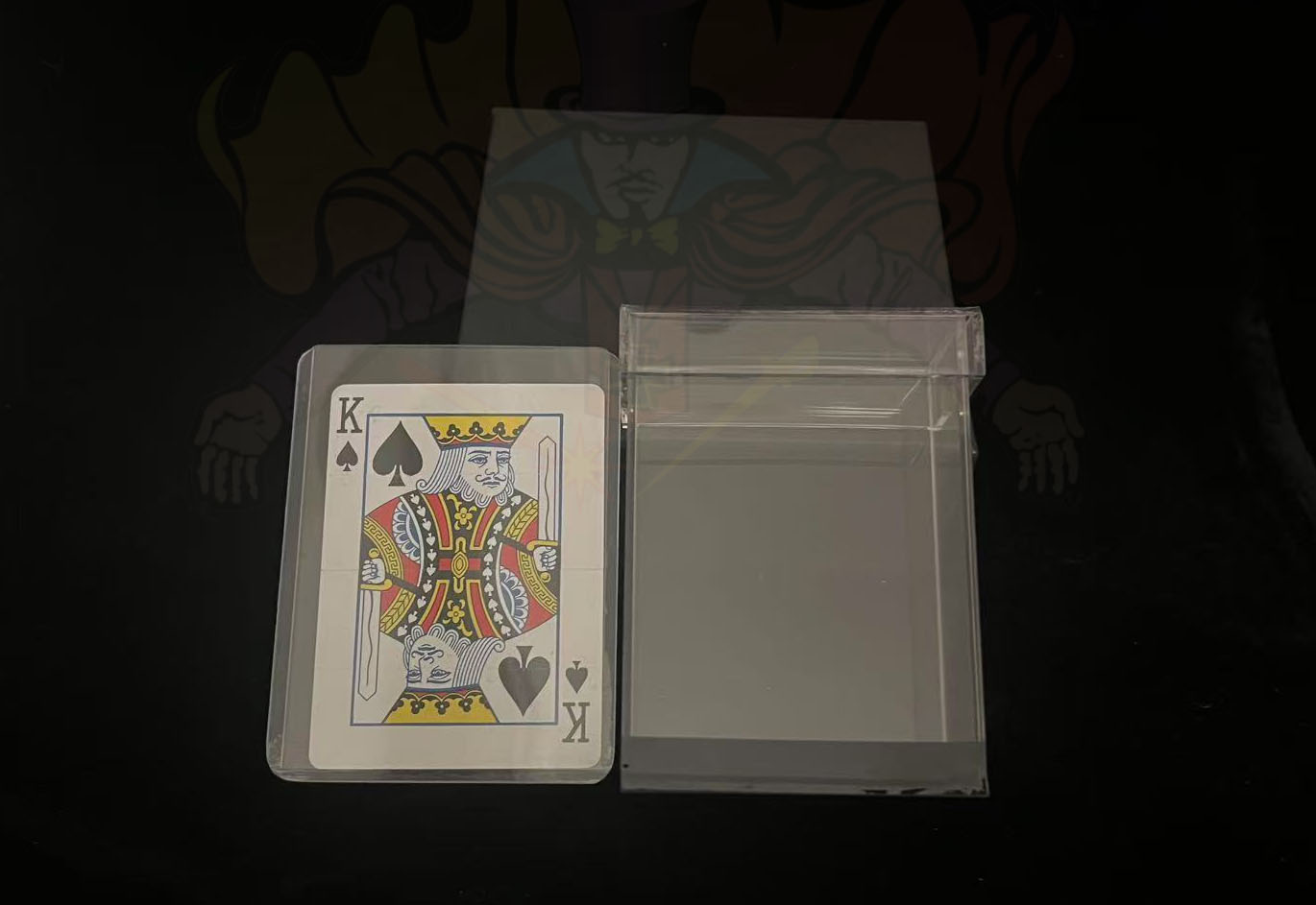 อุปกรณ์มายากล เสกไพ่จากกล่องใส (Insta box) รุ่นใต้หวัน