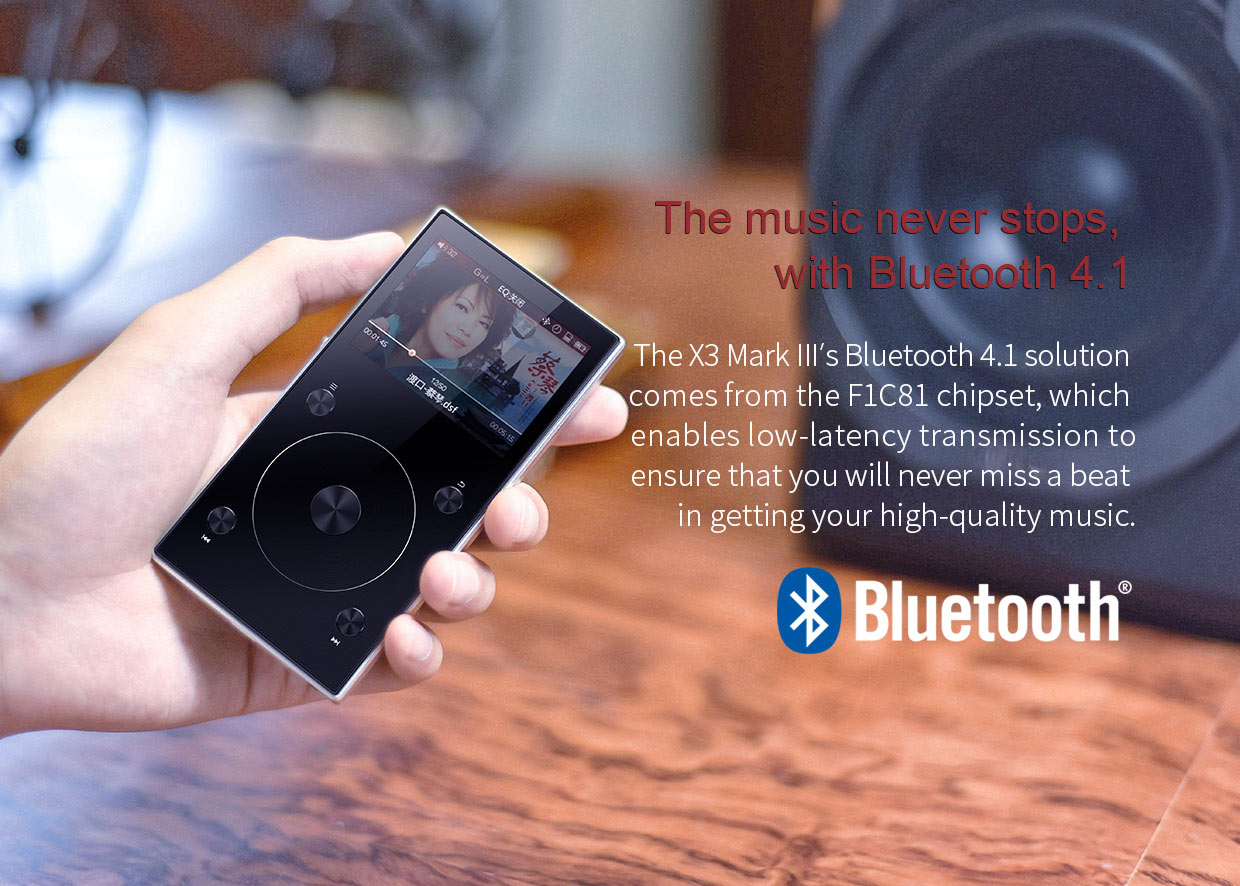 ขาย FiiO X3iii เครื่องเล่นพกพาไฮเอนด์รองรับ Lossless DSD และ Bluetooth 4.1