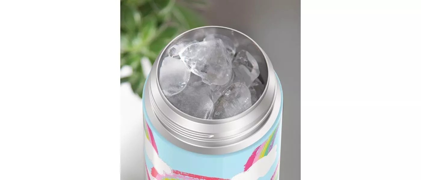 Thermos Rainbow 12oz FUNtainer Water Bottle with Bail Handle
