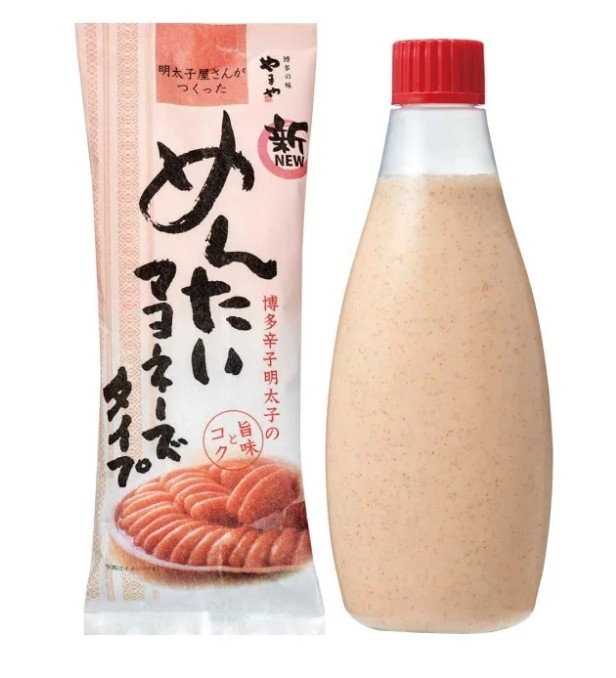 ขวดใหญ่สะใจ เมนไทมายองเนส (Mentai Mayonnaise) めんたいマヨネーズタイプ 500g