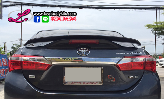 สปอยเลอร์ยก มีไฟเบรก ESport : ALTIS 2014-2018