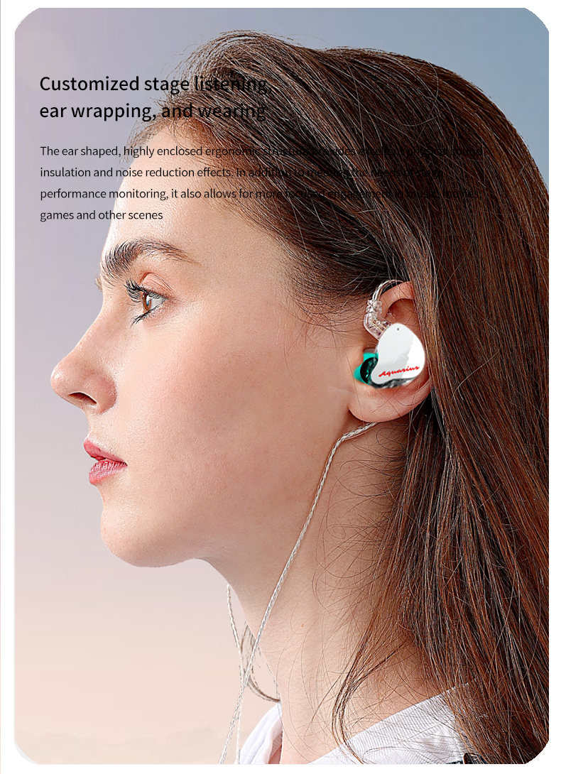 SuperTFZ Aquarius หูฟัง IEMs ไดรเวอร์ ไดนามิก 11.4 มม. บอดี้อลูมิเนียมโลหะเกรดการบิน ประกันศูนย์ไทย