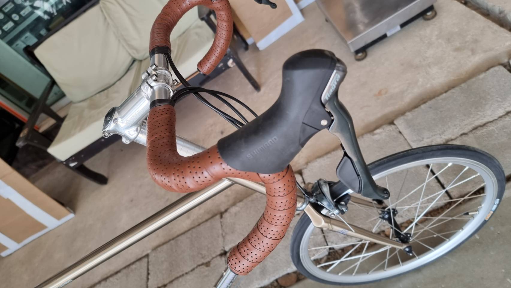 DARKROCK DR451 | จักรยานมินิเวโล่ เฟรม Reynolds 520 พร้อมชุดเกียร์ Shimano Tiagra 2x10 สปีด