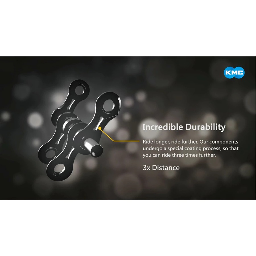 โซ่จักรยาน 12 สปีด KMC X12 Silver /KMC X12Ti / EPT โซ่สำหรับจักรยานเสือหมอบ,เสือภูเขา Shimano DuraAce Sram