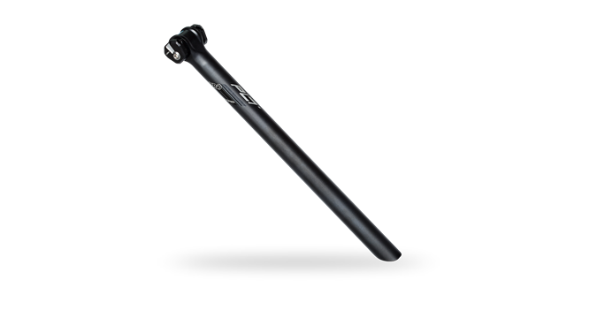 หลักอาน PRO PLT SEATPOST 31.6, เยื้อง20/เยื้อง0 ยาว 400มม. สีดำ