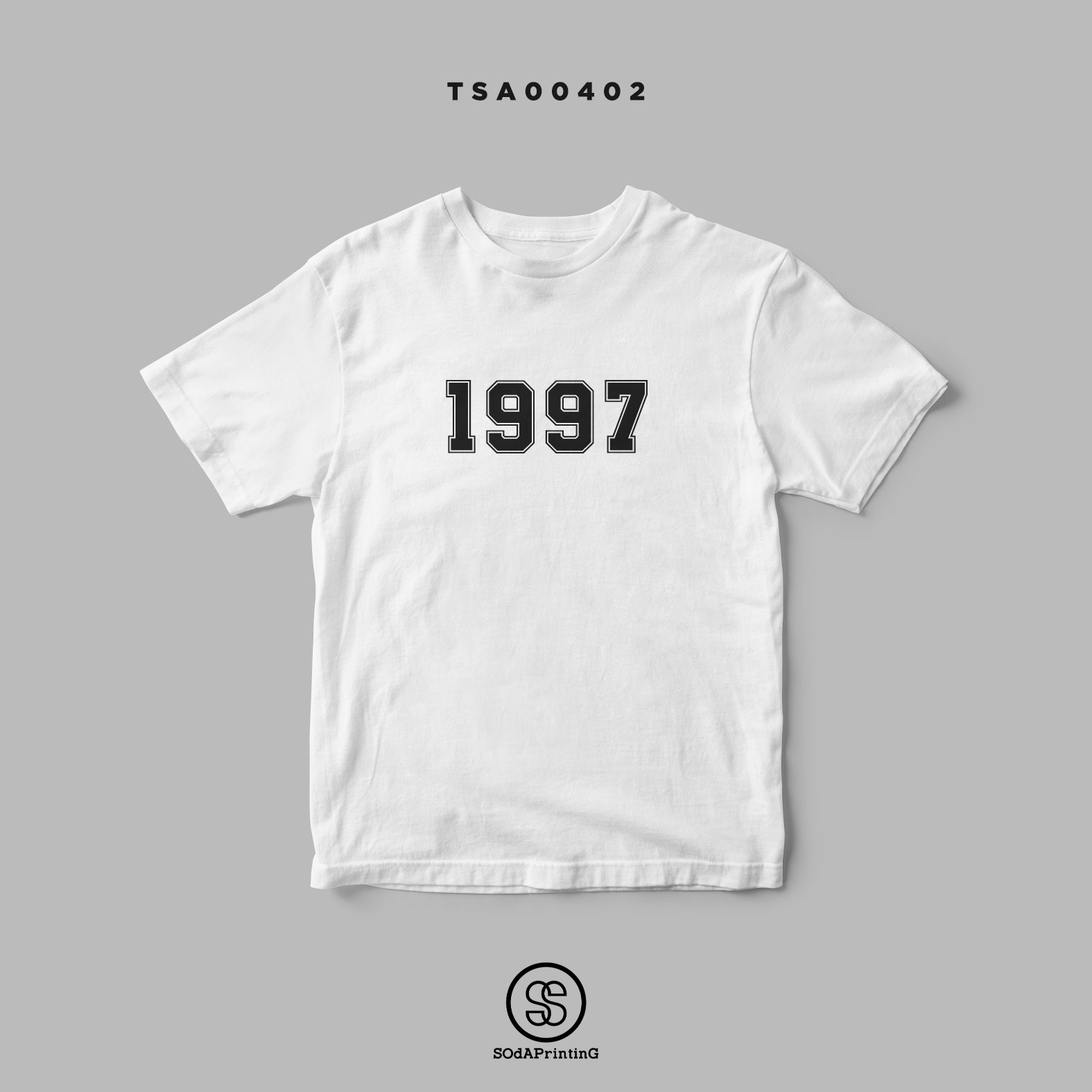 เสื้อยืด พิมพ์ลาย 1995-1999 รหัส TSA00397-TSA00406 #เสื้อ #เสื้อยืด #SOdAPrintinG
