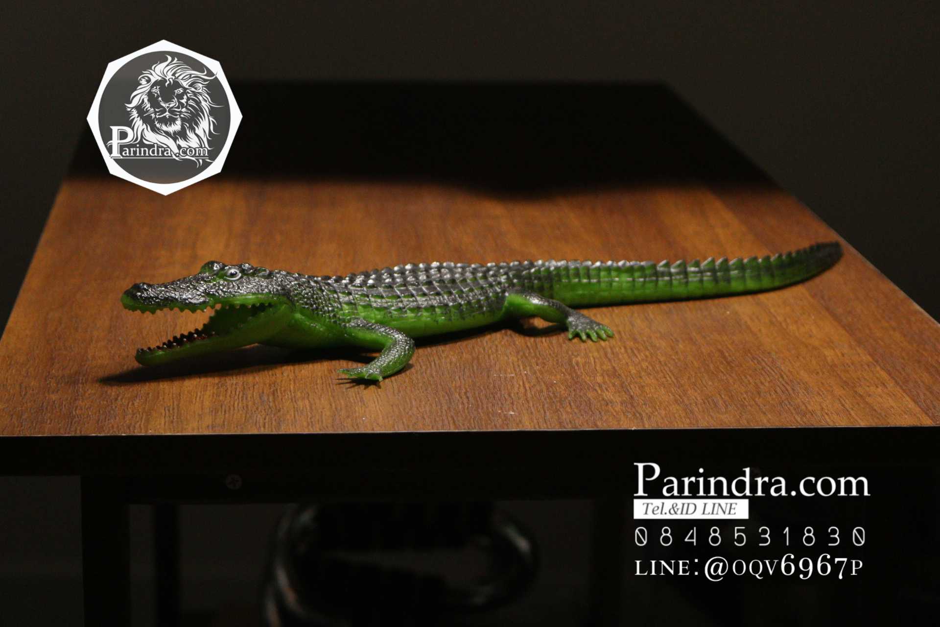 โมเดลจระเข้ สีเขียวอ่อน บีบมีเสียง ขนาดใหญ่ 16 นิ้ว ขนาดใหญ่