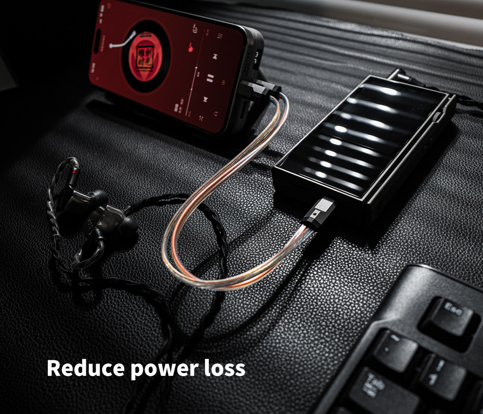 luxury & precision WY1 สาย Y สำหรับ DAP ต่อกับหางหนู โดยใช้แหล่งจ่ายไฟแยก แก้ไขการกินแบต เสียงดีขึ้น