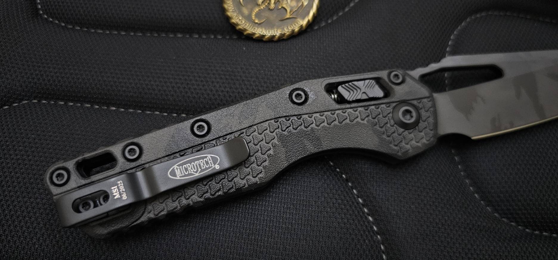 Microtech MSI Ram-Lok Tri Grip Mid Tiger