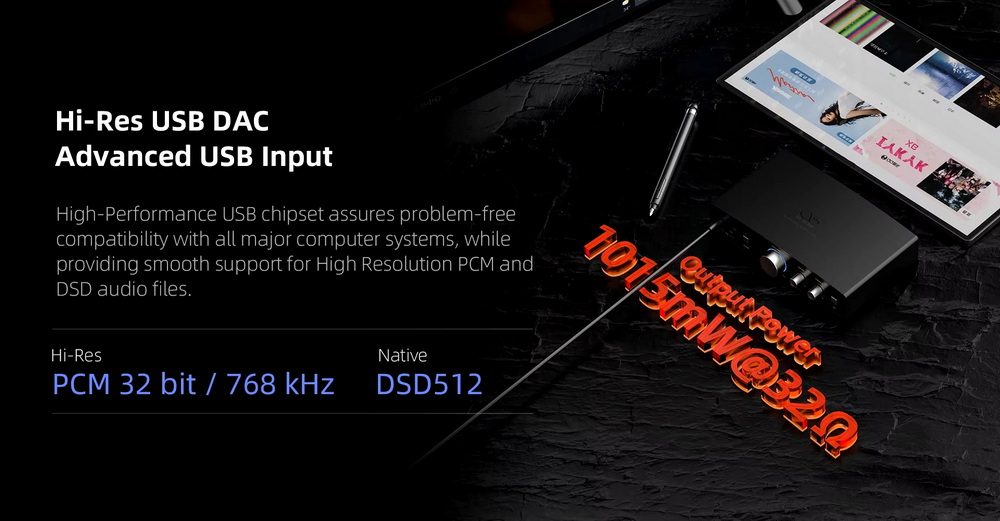 Shanling EH1 DAC/AMP ตั้งโต๊ะชิป CS43198 + SGM8262 x2 รองรับ 32bit/768kHz, Hi-Res ประกันศูนย์ไทย