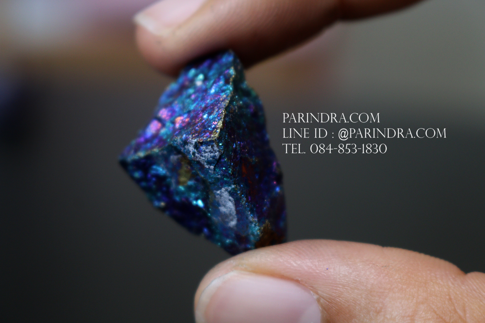 สินแร่นกยูง PEACOCK ORE (Bornite) ขนาด 10.5 กรัม #BOR016
