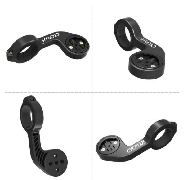 Cycplus ตัวยึด GPS ติดแฮนด์จักรยาน สําหรับ Garmin Edge Gopro