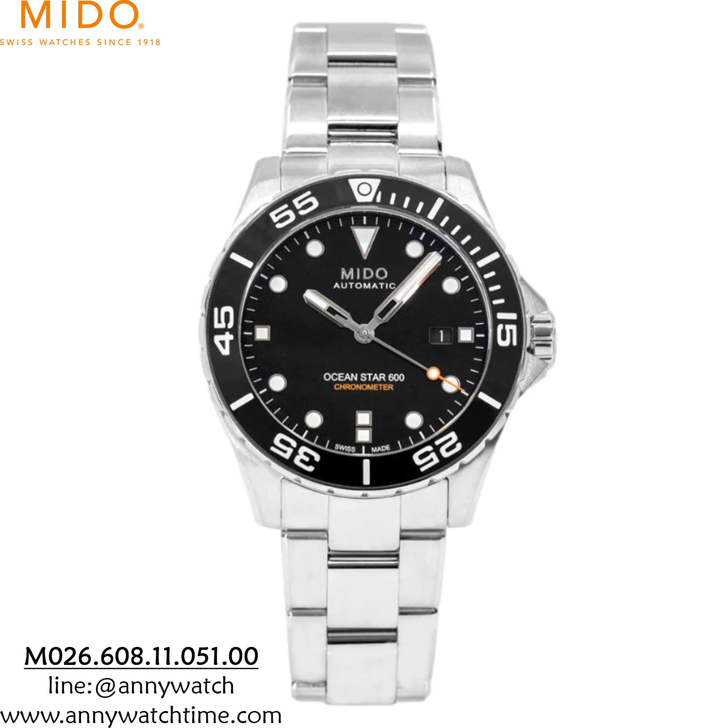 MIDO M026.608.11.051.00