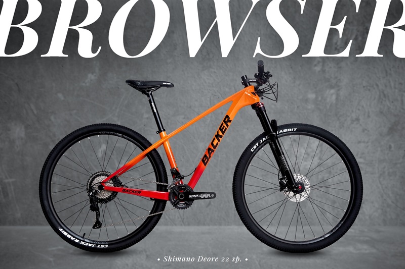 BACKER Browser Shimano Deore 22 sp. ล้อ 29 นิ้ว เ CARBON Boost NEW2023